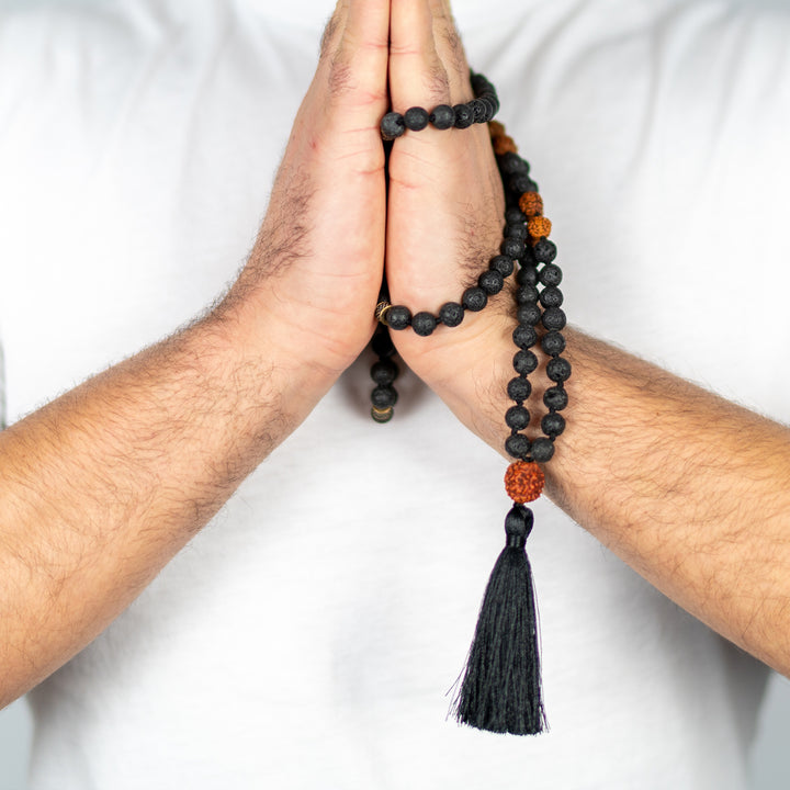 Lava- und Rudraksha-Mala