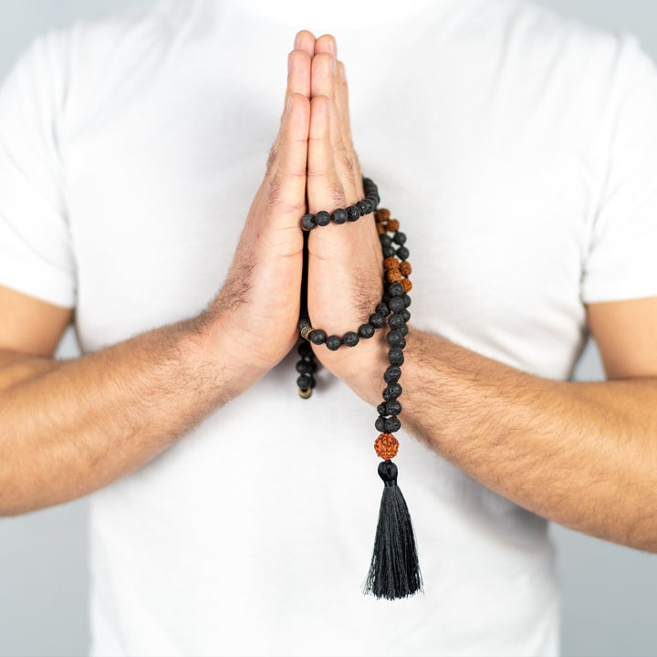 Lava- und Rudraksha-Mala