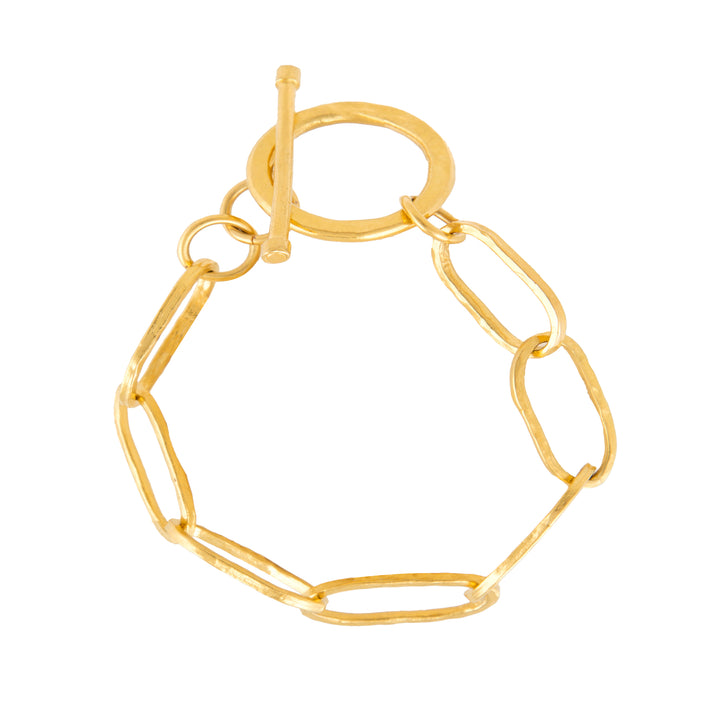 Chunky Chain Bracelet-Gold
