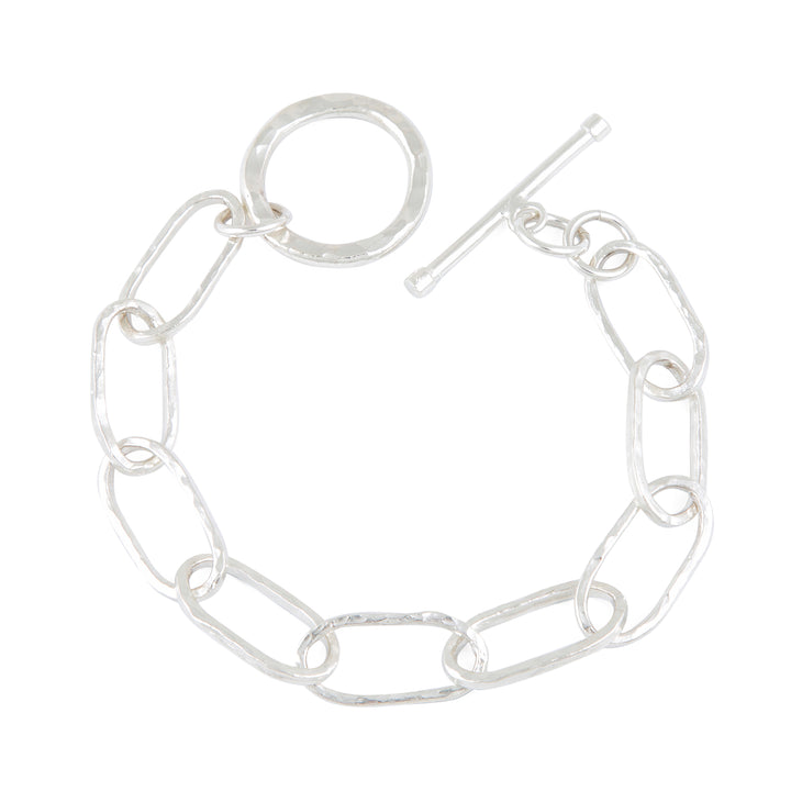 Chunky Chain Bracelet-Silver